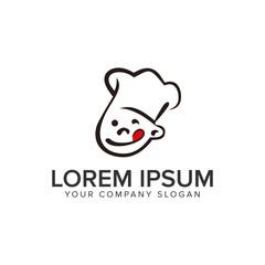 Chef Symbol & Icon Logo Vector Template