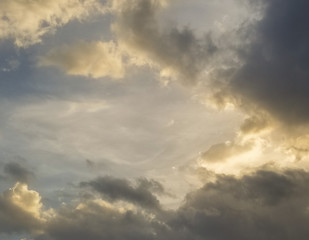 Fototapeta na wymiar stormy cloudscape