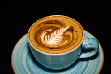 Coffee decoration pine tree