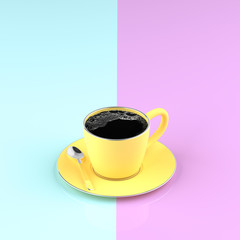 coffee cup  with copy space