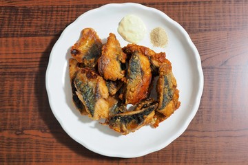 鯖の竜田揚げ