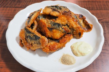 鯖の竜田揚げ