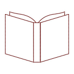 text book isolated icon vector illustration design