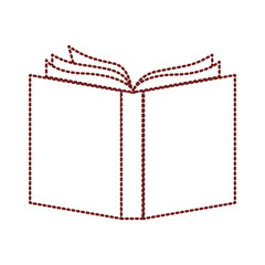 text book isolated icon vector illustration design