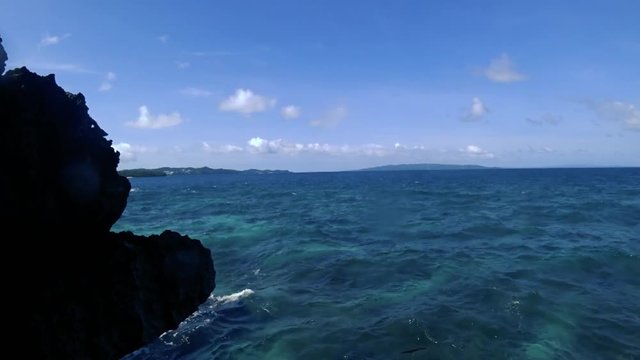 Beautiful sea. Boracay island Philippines