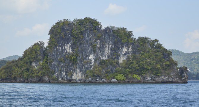 Ocean island summer Krabi Thailand