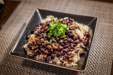 rice, beans, cilantro  - 191939265