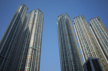 Fototapeta premium 昼の香港の風景