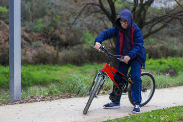 Menino na Bicicleta