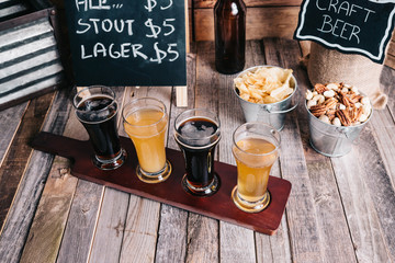 Beer Tasting in Brewery