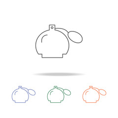 perfume Icon. Element of a shopping multi colored icon for mobile concept and web apps. Thin line icon for website design and development, app development. Premium icon