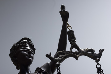 legal law concept. The Statue of Justice - lady justice