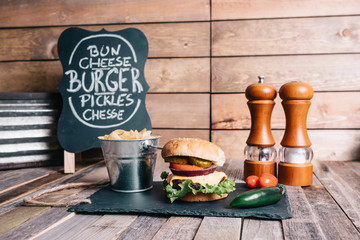 American Beef Cheeseburger
