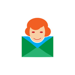 Mother Mail Logo icon Design