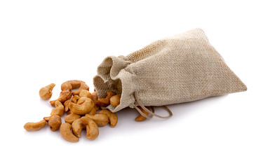 cashew nut isolated on white background