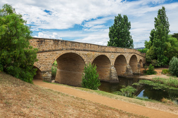 Fototapeta premium Oldest stone span bridge in Australia