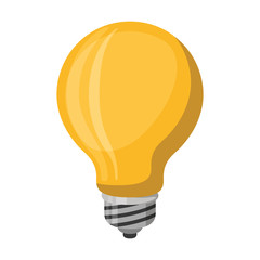 bulb light isolated icon vector illustration design