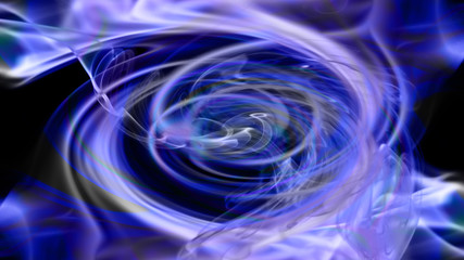 Beautiful blue swirling background.