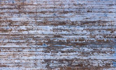 Painted plain blue and rustic wood board background.