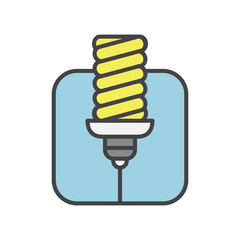 Illustration of light bulb