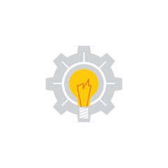 Idea Gear Logo Icon Design