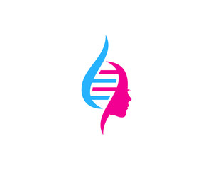 Dna Beauty Icon Logo Design Element