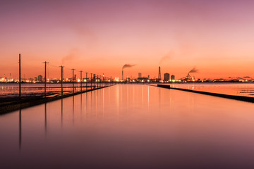 千葉県　木更津　江川海岸