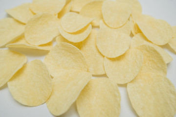 Crispy potato chips