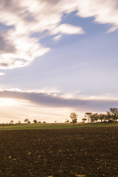 Farming field in Toowoomba, Australia