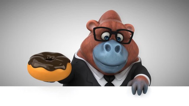 Fun orang-outan - 3d Animation
