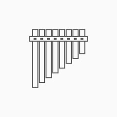 pan flute icon