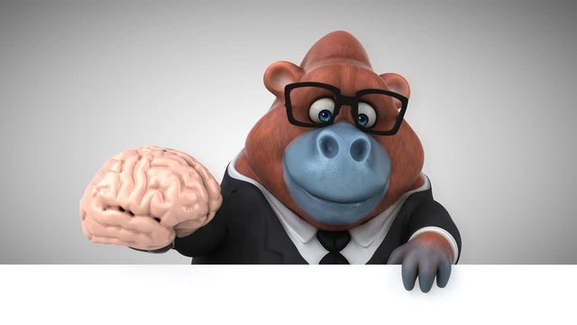Fun orang-outan - 3d Animation