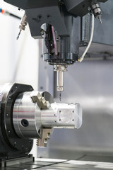 CNC machining center cutting mold