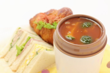 スープ　ランチ