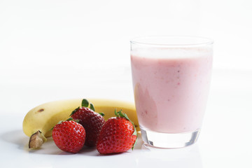 strawberry and banana smoothie