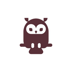 Owl vector icon