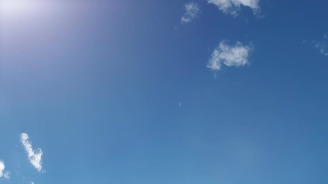 Beautiful Sunset With Clouds Time-lapse