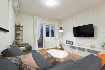 Interior of a modern living room