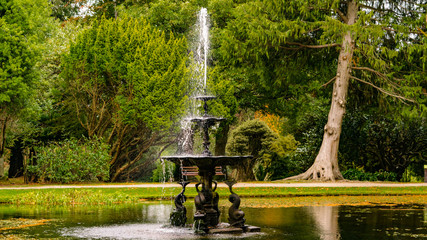 Republic of Ireland Powerscourt stately house and gardens