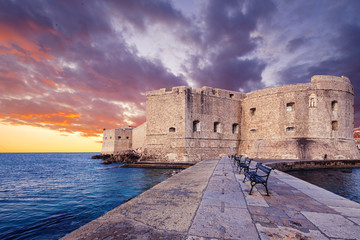 the Fortress of St. John (Mulo tower) - fortress controlling and protecting the entrance of the...