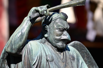 Obraz premium Tengu in Mt.takao in tokyo Japan