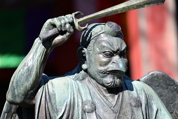 Obraz premium Tengu in Mt.takao in tokyo Japan