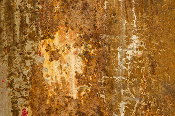 Old rusty surface can be used for background and texture