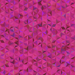 Pink vector seamless abstract background for design with triangles. Vector illustration