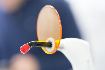 Equipment of the dental clinic, ultraviolet lamp