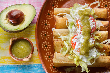 Mexican flautas