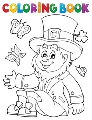 Coloring book leprechaun 3