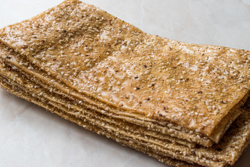 Turkish Pestil / Dried Fruit Pulp with Sesame and Walnut / Churchkhela