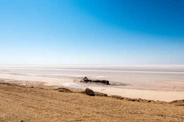 Chott el Djerid in Tunisia