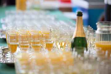 Catering Getränke Sekt Orangensaft